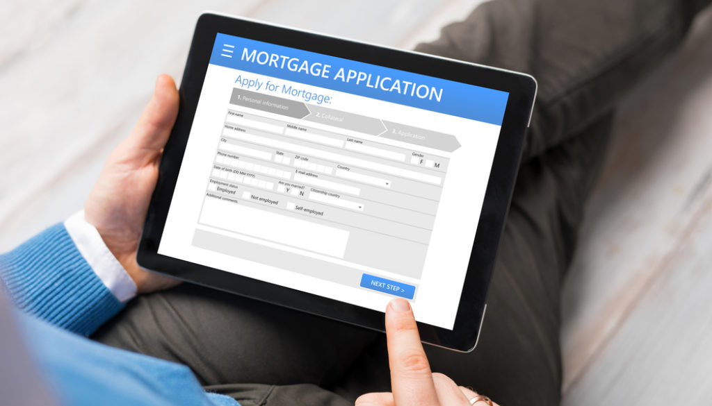 mortgage applications uneven income