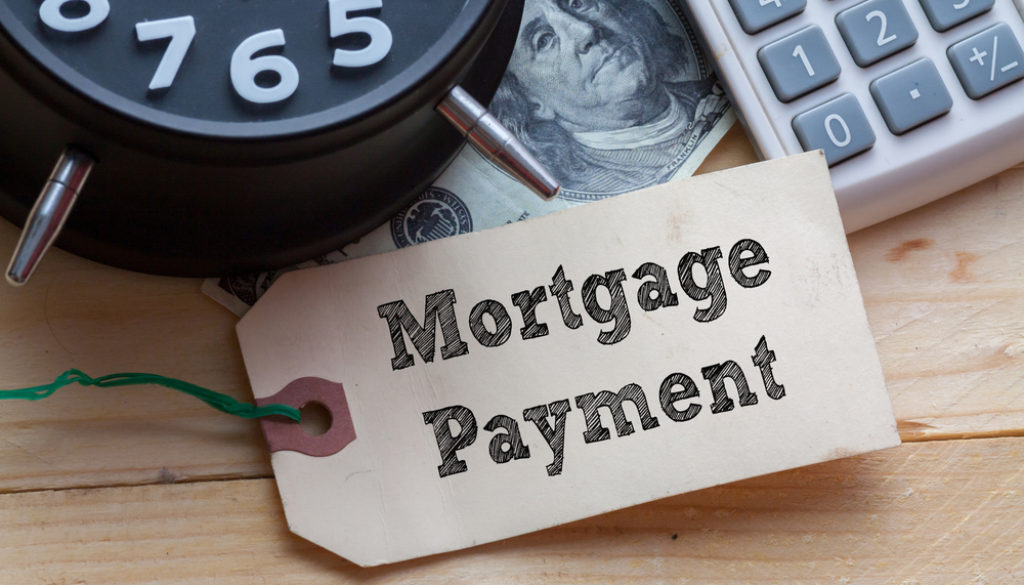 monthly mortgage payment toward