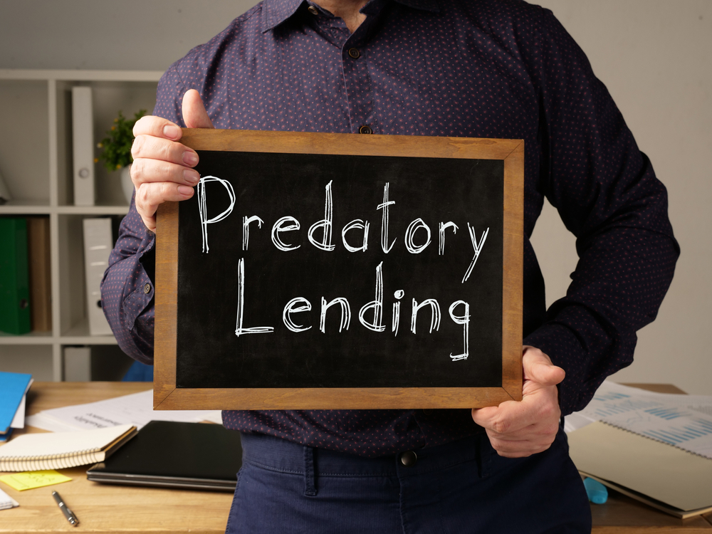 predatory lender red flags